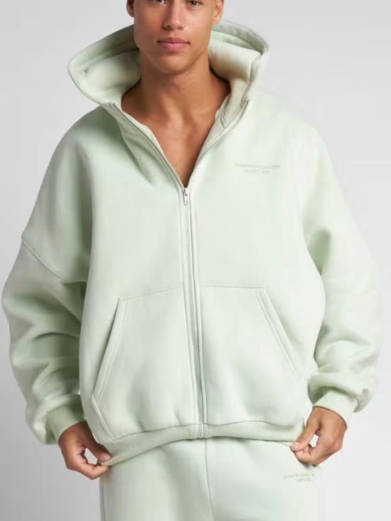 Comfrt Other - Comfrt Pastel Zip Hoodie in Mint Size Small
